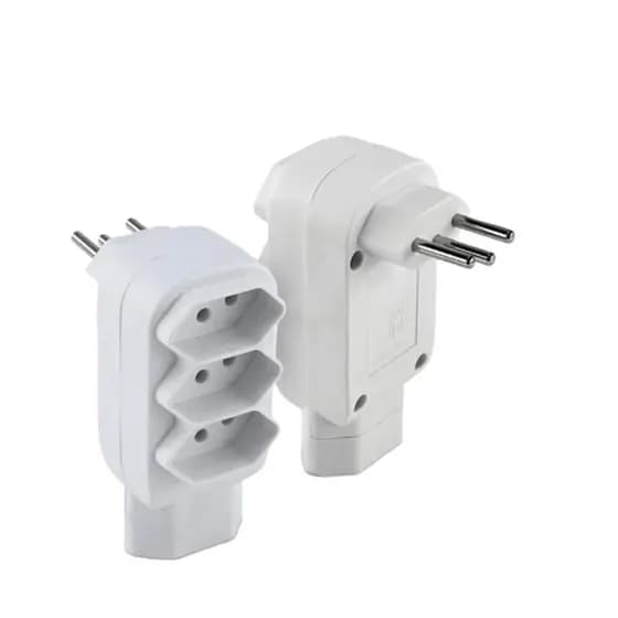 Adaptador Tomada Múltiplo 4 Tomadas