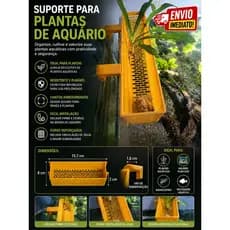 Suporte para Plantas de Aquário | Cesta Aquática