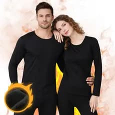 Conjunto Flanelado Blusa Térmica Masculino ou Feminino Calça Inverno Peluciada Segunda Pele Frio