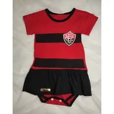 Body Vitória menina - Esporte clube Vitória Body com saia
