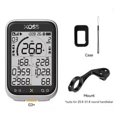 Ciclocomputador Xoss G3 / G3+ (G/G+ 3a geração) IP67, Bluetooth ANT+