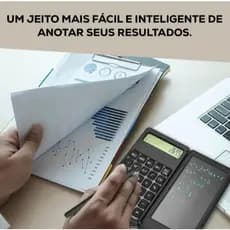 Calculadora Digital com Bloco de Notas LCD 10 Digitos  - KL-1605
