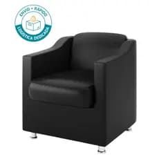 Envio Imediato - Poltrona CORINO Decorativa Dilla Consultório, Recepção, Sala, Escritório