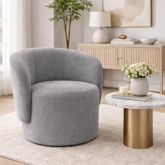Poltrona Decorativa Sophia - Poltrona Para Decoração E Sala De Estar
