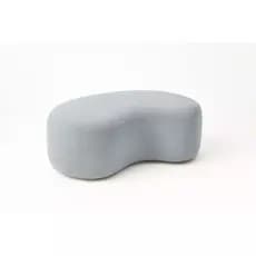 Envio Imediato - Puff Pufe Puf Orgânico Minimalista para Sala Quarto Moderno Bouclé - Puff Feijão