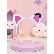 Tiara Gabby Casa Mágica Dollhouse Infantil com Orelhinhas de Gatinho  Fantasia Infantil Luxo
