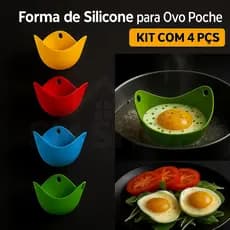 Forma De Silicone Para Ovo Pochê Molde de Ovo Perfeito Cozimento a Vapor Cozinhar Sem Óleo Cozinha