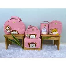 Kit Bolsa Saída Maternidade Modelo Safari, Direto De fabrica, Fabrica Tiara baby.
