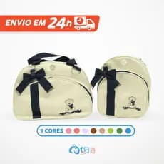 Kit Bolsa Maternidade Mala Luxo, bolsa de bebê, conjunto maternidade | Tiara Baby