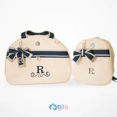 Kit Bolsa Maternidade Personalizada em acrilico, bolsa de bebê, conjunto maternidade | Tiara Baby