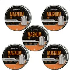 Kit 5 Lata Chumbinho Raptor Magnum PCP 6,0mm Longa Distância