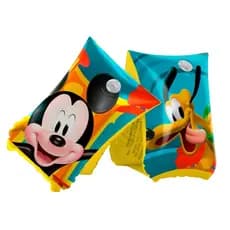 Boia De Braço Mickey Disney Inflável Criança Infantil Peso 18kg Nadar Flutuar Boiar Piscina Praia