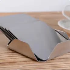 Descanso De Copos Quadrado Inox KE Home Bebidas Quentes Frias