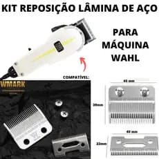 Lâmina Aço Kit Reposição P/ Máquina De Corte Com Fio