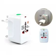 Adaptador Tomada Universal Internacional Carregador Celular Viagem Bivolt Carregador Celular Para Mais de 150 Países Por