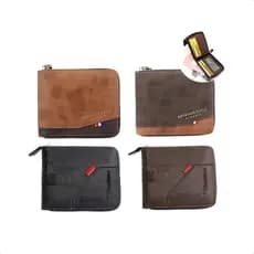 Carteira Masculina Couro Legitimo 4 Cores
