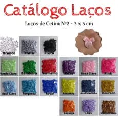Laços lacinhos para lembrancinhas N°2 - Pacote Com 50 unidades