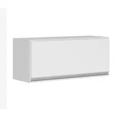 Armário Aéreo 70cm Multiuso 100% MDF Geladeira 01 Porta Basculante
