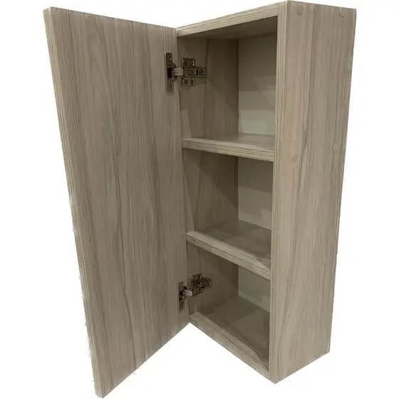 Armário 28x60x15cm Nicho c/ Porta Decorativo Branco 100% MDF