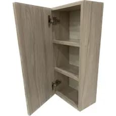 Armário 28x60x15cm Nicho c/ Porta Decorativo Branco 100% MDF
