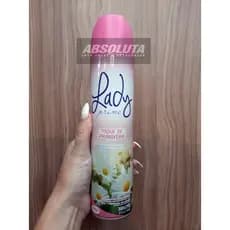Aromatizante Odorizador De Ambientes Lady Prime 360ml Aromatizador aromatizante aeorosol Aroma Margarida com Girassol para Casa, Apartamentos, escritorios e carros