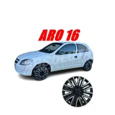 Calota Aro 16 Celta Prisma Onix Corsa Astra Montana Esportiva Premium WRV CITY KICKS CIVIC FIT