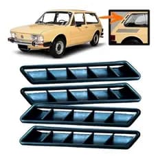 Moldura Entrada saida de Ar Brasilia 1973 até 1982 KIT DIFUSORES