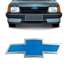 EMBLEMA Grade Monza GRAVATA Azul MONZA Chevette 1982 até 1990 AZUL GRADE FRONTAL Adaptavel