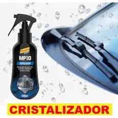 Cristalizador Vidros Parabrisa Mp10 100ml Mundial Prime Com Borrifador Repelente de água