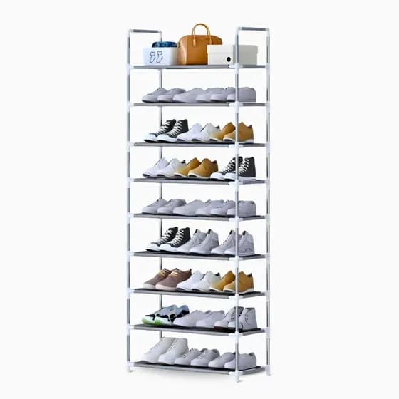 Sapateira Vertical organizador com  9 Prateleiras