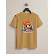 Camisa Blusa Feminina Docinho Camiseta Academia Barra Fitness Super Poderosa Lançamento Oferta Trevix!