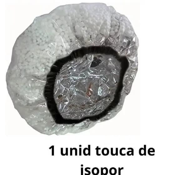Touca de isopor para tratamento capilar e hidratação Salão de beleza Trevix!