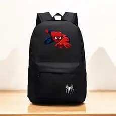 Mochila Escolar Homem Aranha Grande Reforçada Prova Dágua Trevix .