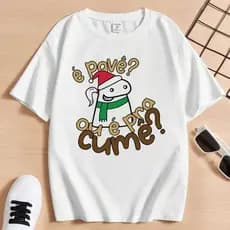 Camiseta Básica Unissex Estampada Natal Engraçado Várias Estampas TREVIX!