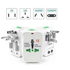 Adaptador Tomada Universal Internacional Viagem + 150 Países