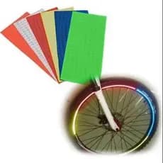 Folhas - Fita Luminosa Refletiva Aros De Bicicleta Ou Moto