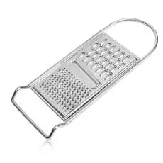 Ralador de legumes inox 1 face com apoio antimovimento