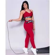 Calça legging  academia feminina suplex cós alto Empina Bumbum Fitness Leg roupa academia feminina fitness