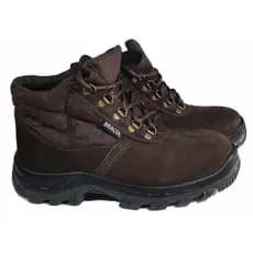 Tenis Bota Trabalho Botina De Proteca De Amarrar Nobuck Lingua Fole Bico De Pvc Solado Bidensidade Ca 27300 Bracol Baf