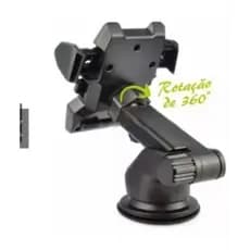 Suporte Celular GPS Carro Resistente Firme Haste Ajuste Prolongável Rotação 360 Base ML-0059