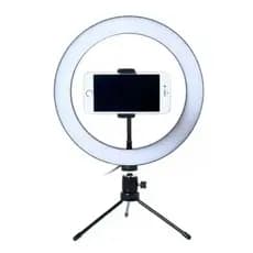 Ring Light 8 Polegadas 20cm com Tripé mesa