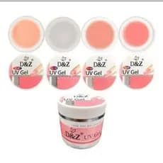 Gel da D&Z Led UV Builder Gel Nude|Clear para unha tips profissional 15 - 30 - 50 gr
