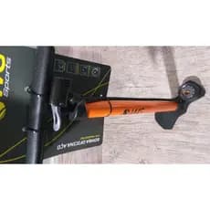 Bomba de Ar WG Oficina Pé 160 Psi Válvula Presta/Normal Com Manômetro - Bike MTB Speed