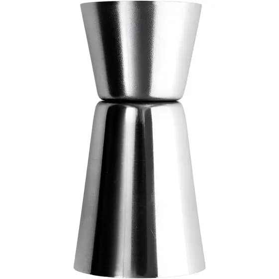 Dosador Duplo 25ml 50ml Inox para Bebidas Medidor