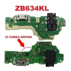 Conector Placa Dock de Carga Compatível Asus Zenfone Max Shot ZB634KL