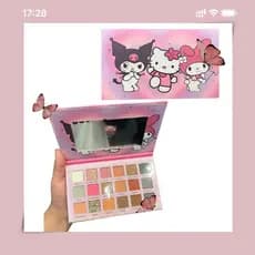 Paleta Maquiagem Amiguinhas Hello Kitty melody kuromi