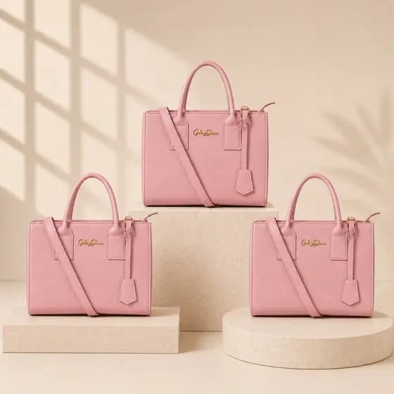 Kit 3 Bolsa Feminina Média Anjik GS
