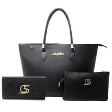Bolsa Sacola Angik + Necessaire + Carteira Angik Gaby Show