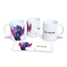 Caneca Iso Valorant Com Nick Personalizado