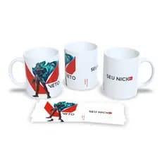 Caneca Veto Valorant Com Nick Personalizado